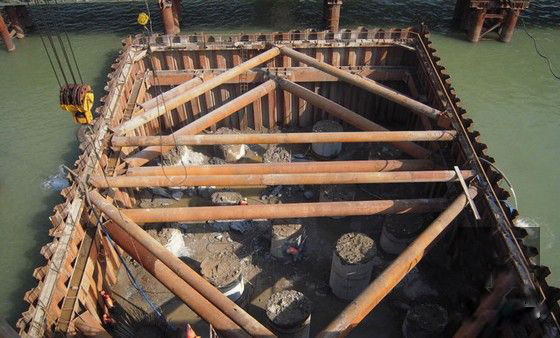 清远钢板桩围堰案例